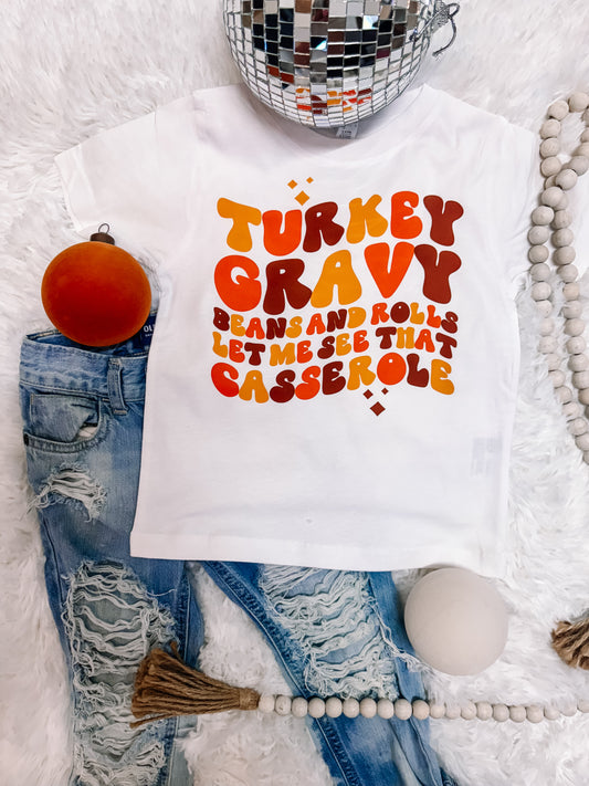 Turkey Gravy Kids Graphic Tee