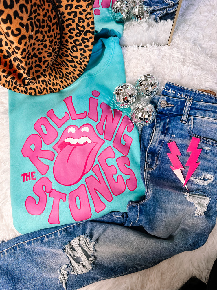 Pink Stones Sweatshirt
