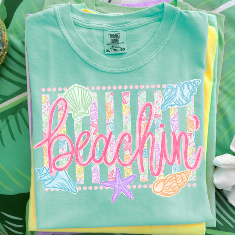 Beachin’ Summer Comfort Colors Graphic Tee