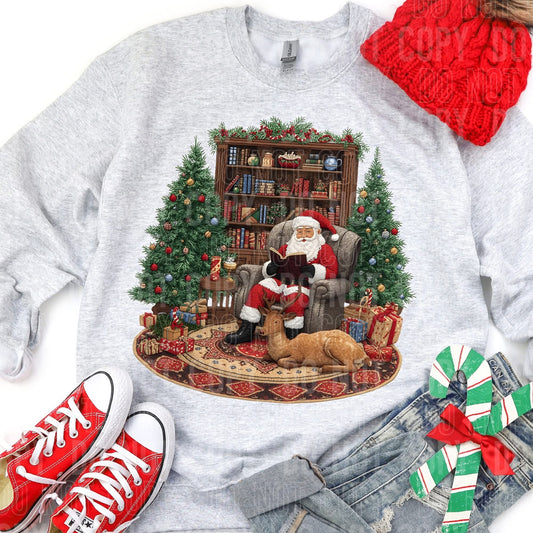 Faux Yarn ‘Twas The Night Before Christmas Sweatshirt