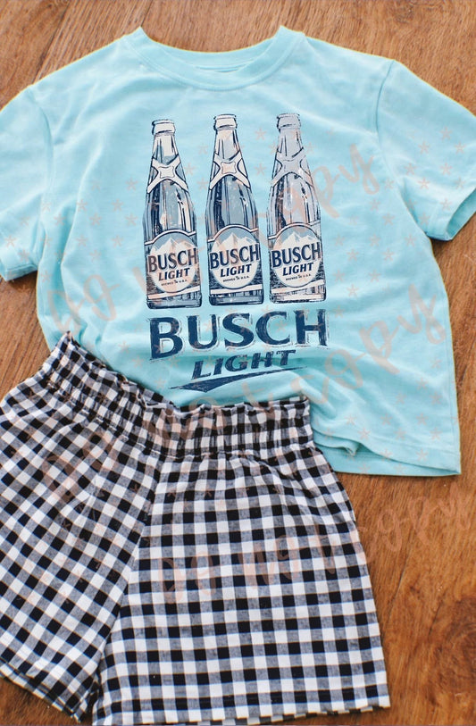 Summer Muted Busch Comfort Colors Graphic Tee