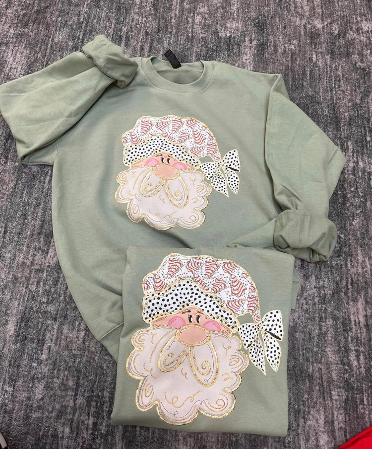 Christmas Snacks Santa Christmas Sweatshirt