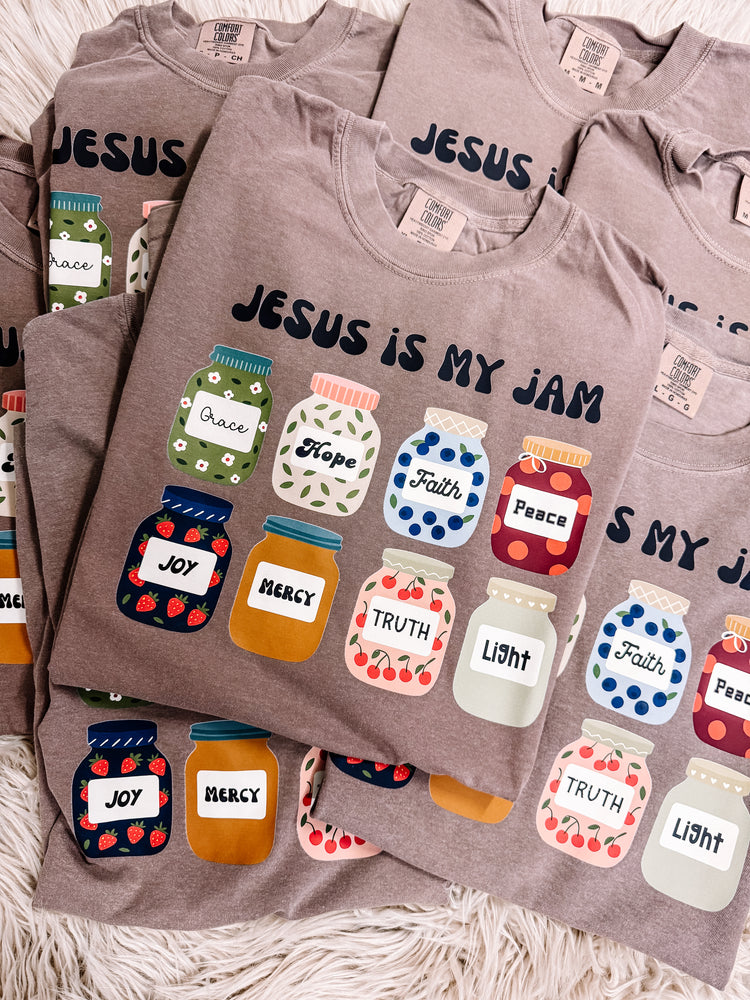 Jesus is my Jam Faith Comfort Colors Graphic Tee