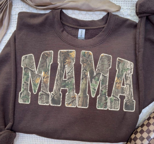 Original Camo Mama Trendy Sweatshirt