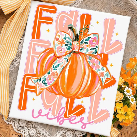 Fall Vibes Pumpkin Comfort Colors Graphic Tee
