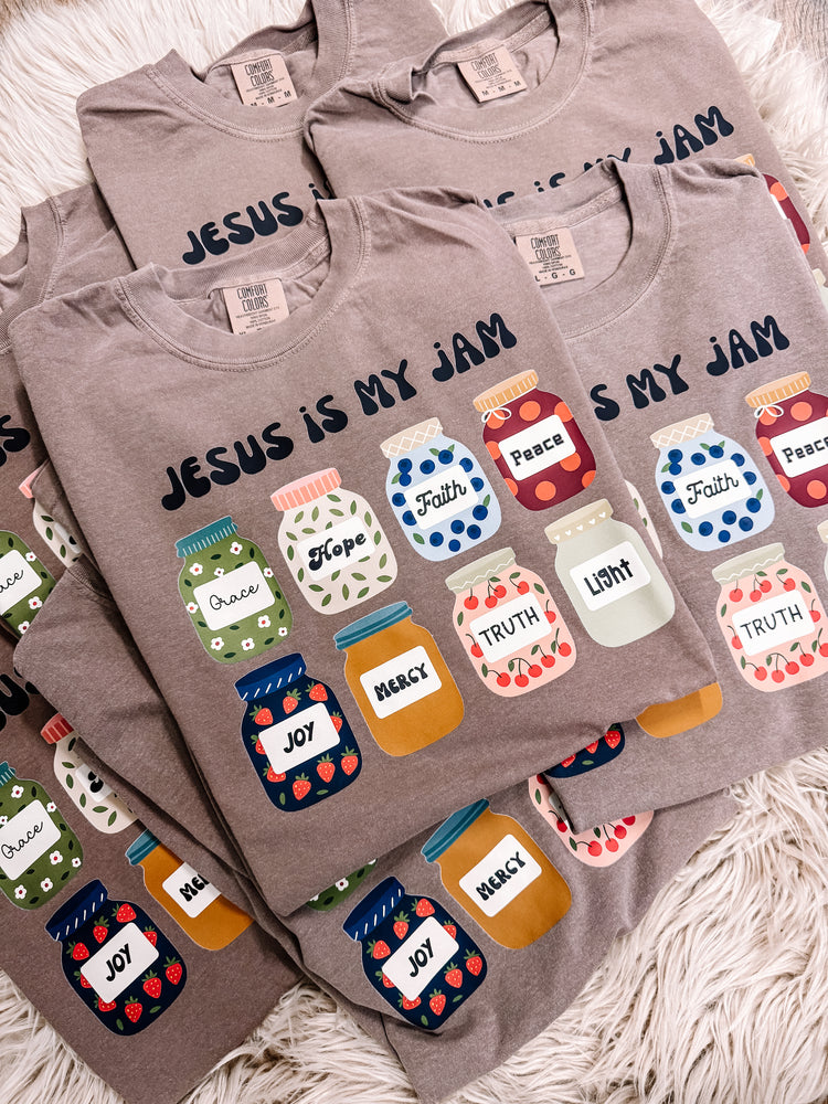 Jesus is my Jam Faith Comfort Colors Graphic Tee