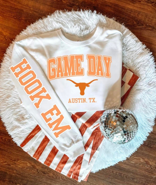 Game Day Austin, TX Sweatshirt