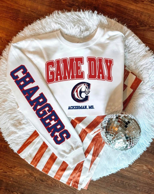 Game Day Ackerman, MS Sweatshirt