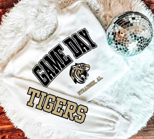 Game Day Straughn, AL Sweatshirt
