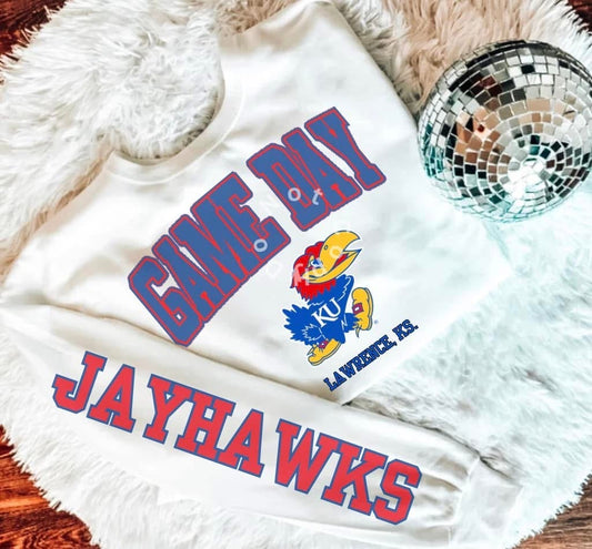 Game Day Lawrence, KS Sweatshirt