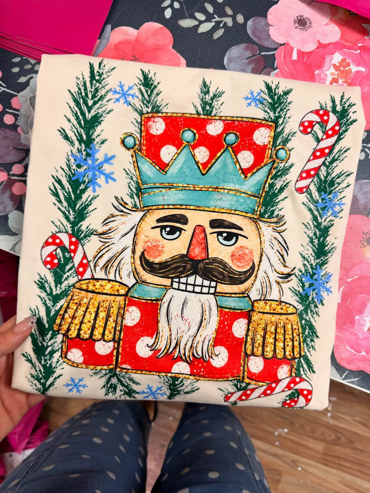 Nutcracker Christmas Comfort Colors Graphic Tee