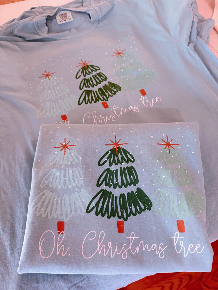 Oh Christmas Tree Comfort Colors Tshirt
