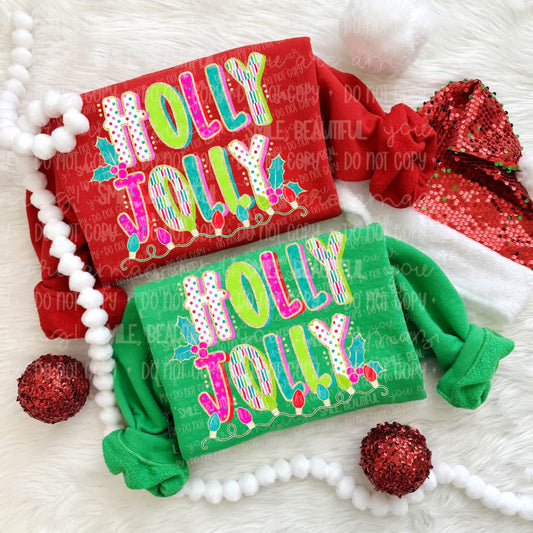 Holly Jolly Christmas Sweatshirt