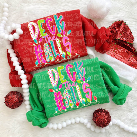 Deck the Halls Christmas Sweatshirt