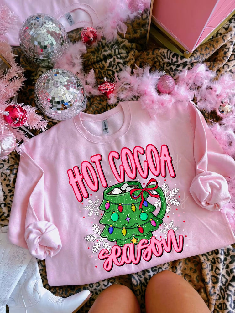 Hot Cocoa Season Christmas Sweatshirt