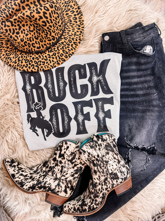 Buck Off Graphic Tee Comfort Colors - Bay