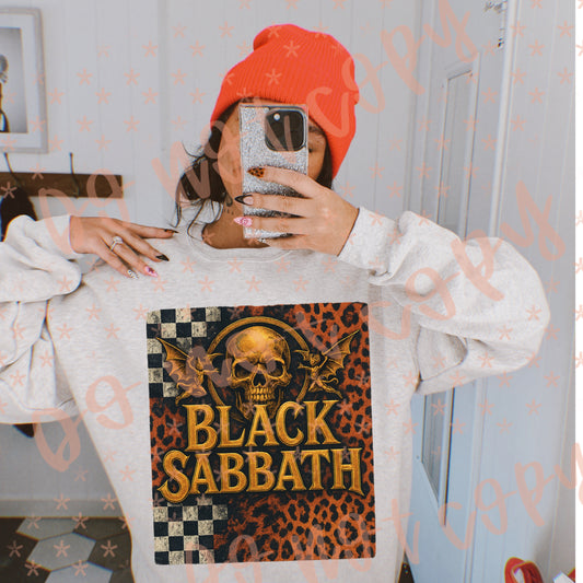 Neon Leopard Sabbath Style Sweatshirt
