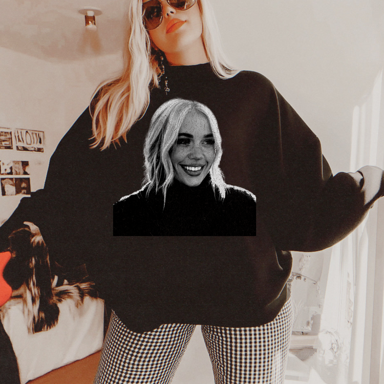 Megan Half Toned Silhouette Sweatshirt