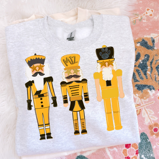 Preppy Nutcrackers Miz Christmas Sweatshirt