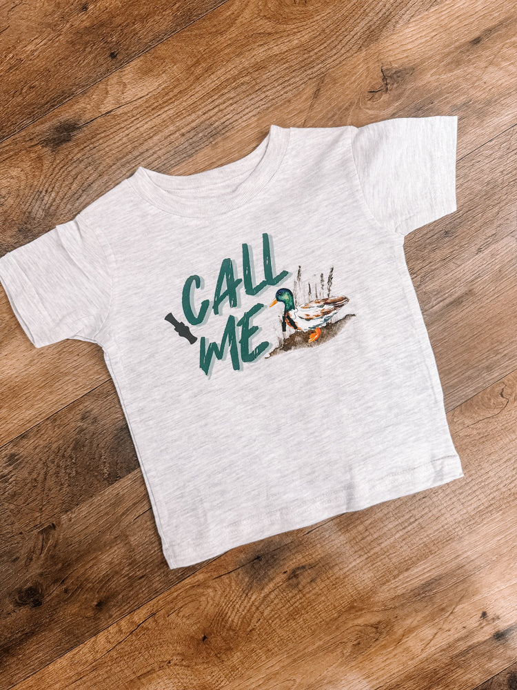 Call Me Duck Hunting Kids Graphic Tee