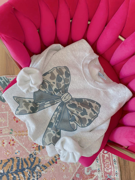 Camo Coquette Duck Hunting Sweatshirt