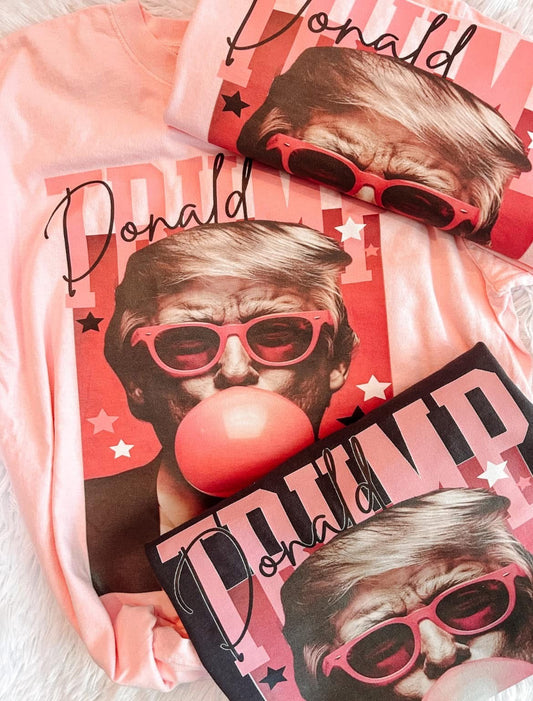 Bubblegum Donald Comfort Colors Graphic Tee