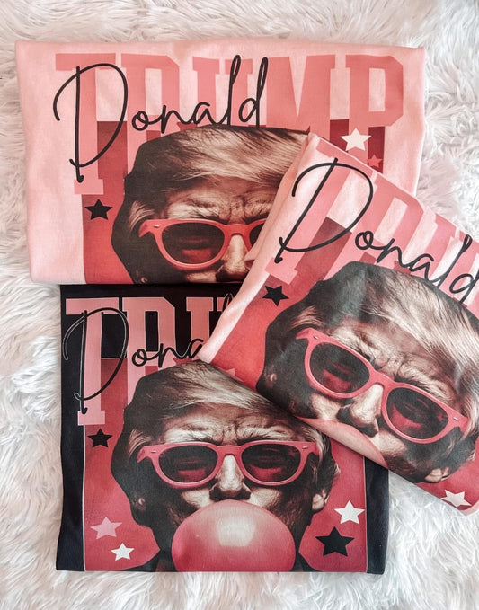 Bubblegum Donald Comfort Colors Graphic Tee