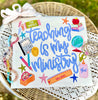 Teaching is my Ministry Graphic Tee Comfort Colors