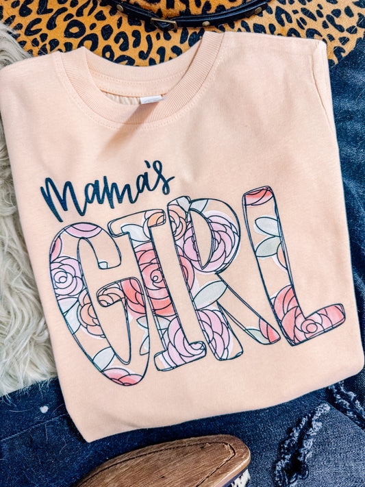Floral Mama's Girl Graphic Tee